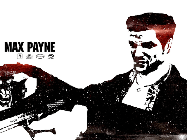 Max Payne title screen for Xbox